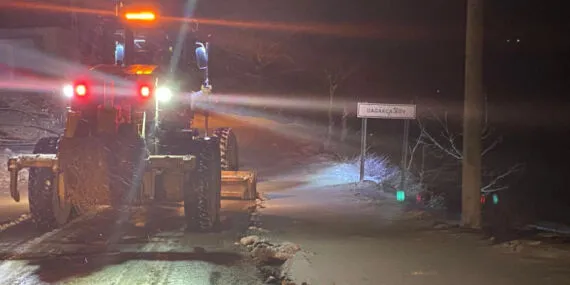 Bursa'da kar 11 ilçede etkili! haberi