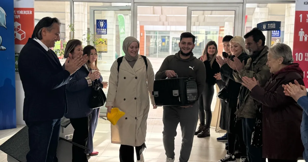Bursa'da sevimli can dostlar yeni yuvalarına kavuştu haberi