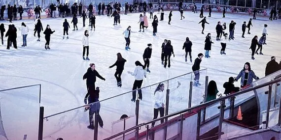 Buz Sporları Salonu Sevgililer Günü'ne hazırlanıyor ''Haydi Buza Sevdiğinle Gel'' haberi