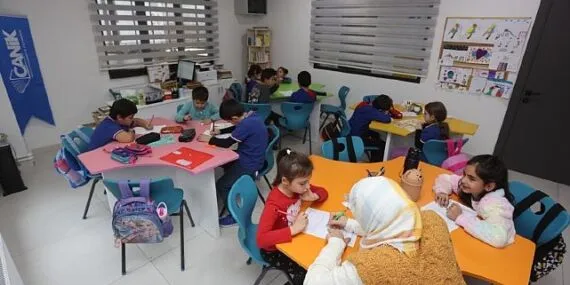 Canik Halk Kütüphanesi ve Etüt Merkezi'nde 1648 Öğrenci Kitapla Buluştu haberi