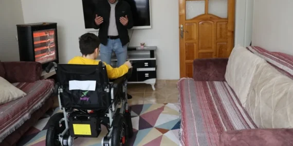 DBB'den engellilere yatak ve akülü tekerlekli sandalye desteği haberi