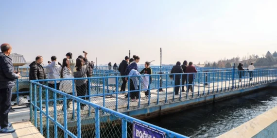 DİSKİ’den lise öğrencilerine su arıtma eğitimi haberi