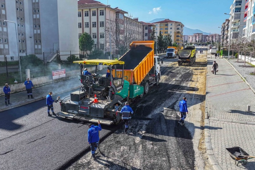 Denizli'de caddeler yenileniyor haberi