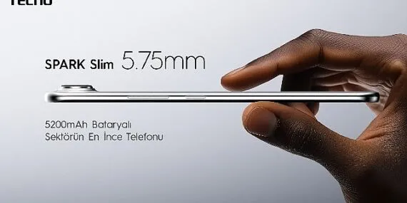 Dünyanın En İnce Telefonu TECNO SPARK Slim, MWC'de Görücüye Çıkıyor haberi
