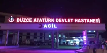 Düzce'de kanlı gece! 1 ölü haberi