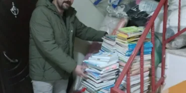 Edirne Keşan'da eski kitaplar geri dönüşüyor haberi