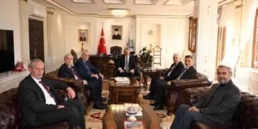 Edirne Valisi Sezer'e Balkan liderlerinden ziyaret haberi