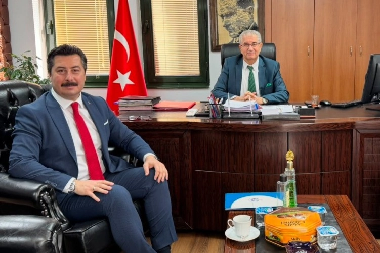 Ercan Özel, Vali Yardımcısı Doğan’ı ziyaret etti haberi