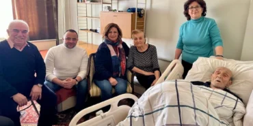 Eskişehirli amigoya Başkan Ünlüce'den ziyaret haberi