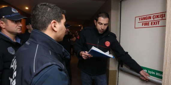 Gaziantep’te yangın riskine karşı yapı denetimleri sürüyor haberi