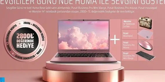 Göz alıcı tasarım, güçlü performans Sevgililer Günü’ne özel Huma Rose Gold! haberi