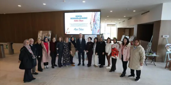 İNESMEK kursiyerlerinden muhteşem sergi haberi