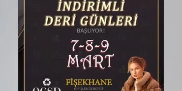 İstanbul Fişekhane'de Deri Günleri Heyecanı haberi