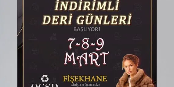 İstanbul Fişekhane'de Deri Günleri Heyecanı haberi