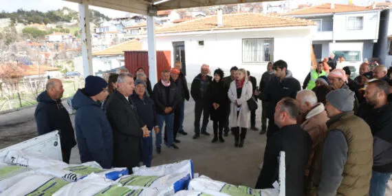 İzmir Güzelbahçe'den çiftçilere can suyu haberi