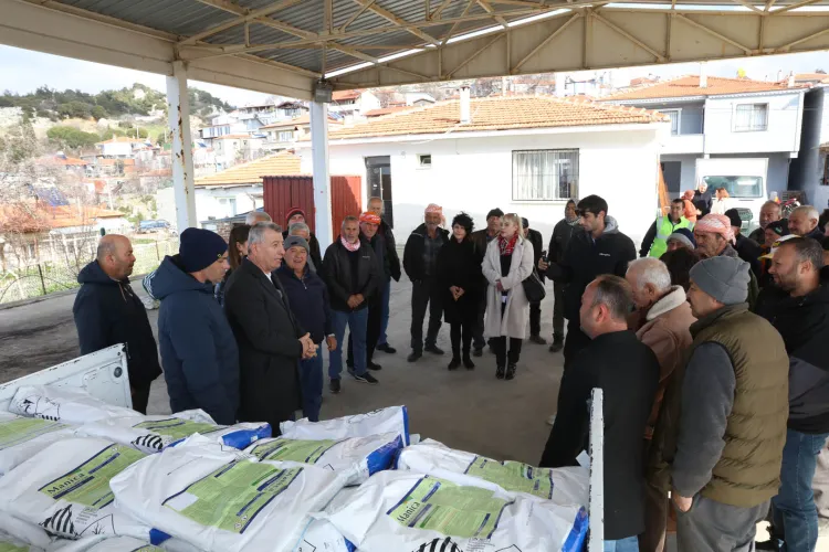 İzmir Güzelbahçe'den çiftçilere can suyu haberi