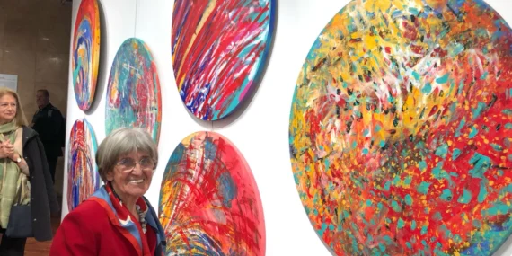 İzmir mavisi sanatla buluştu haberi