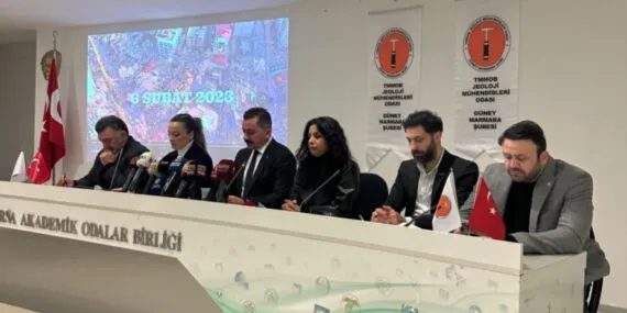 JMO Güney Marmara Şubesi: İnsan odaklı ve afet dirençli kentler oluşturulmalı! haberi