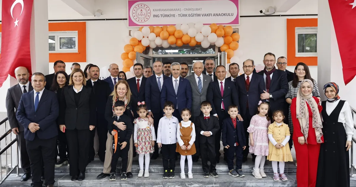 Kahramanmaraş’ta eşit gelecek için 4 derslikli anaokulu eğitime başladı haberi