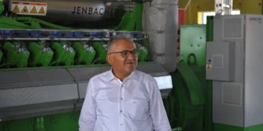 Kayseri Biyogaz Tesisi 5 bin 300 haneye elektrik haberi