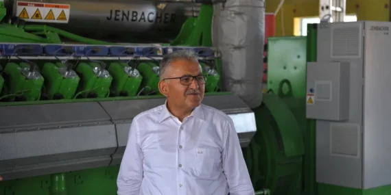 Kayseri Biyogaz Tesisi 5 bin 300 haneye elektrik haberi