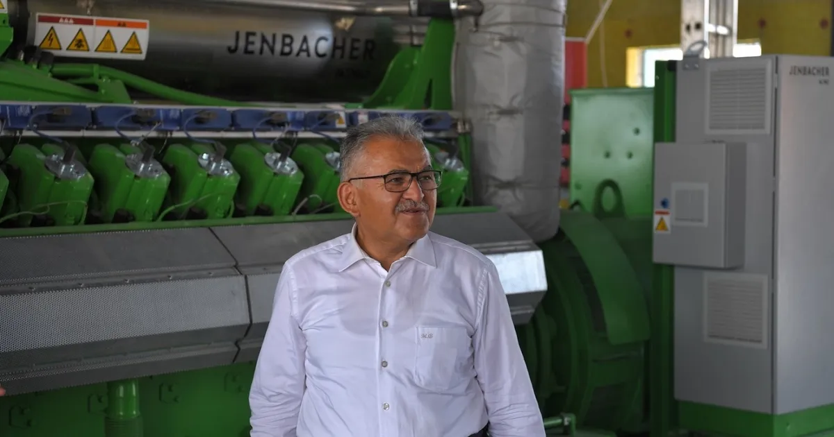 Kayseri Biyogaz Tesisi 5 bin 300 haneye elektrik haberi