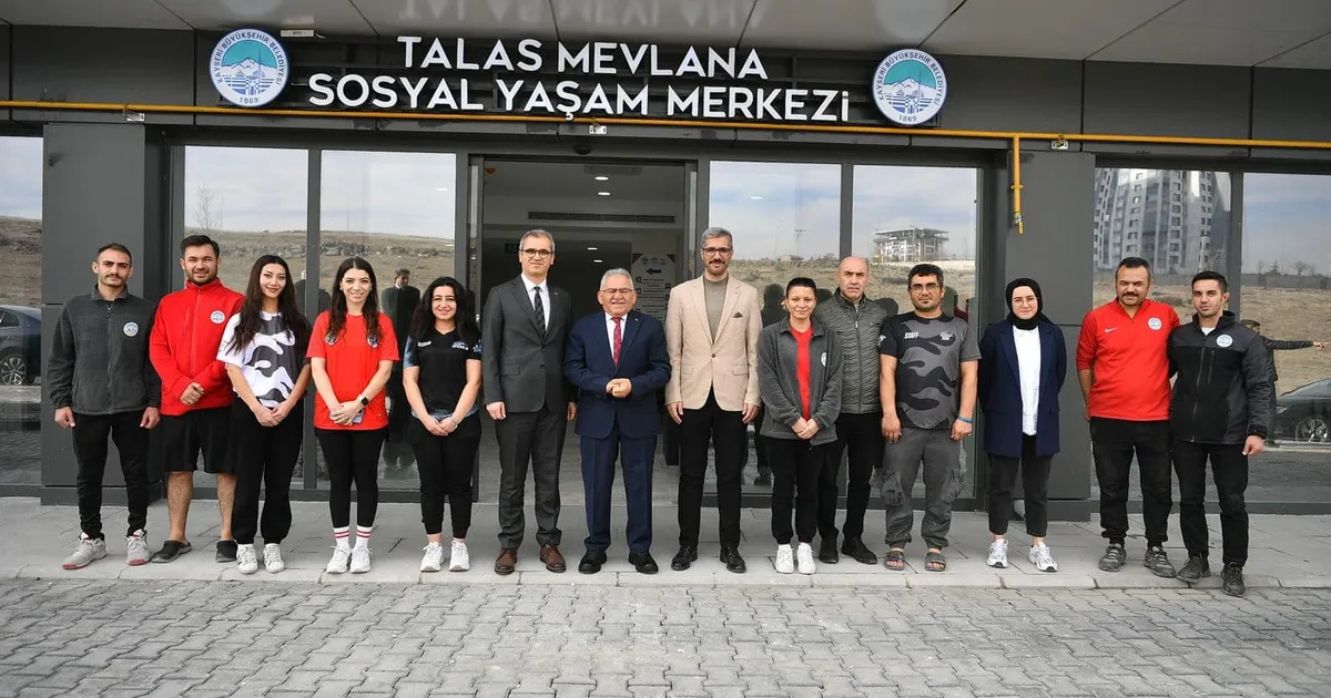 Kayseri Talas'a Sosyal Yaşam Merkezi haberi