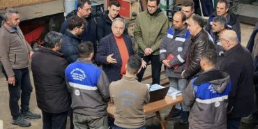 Kayseri Talas'ta asfalta yama haberi