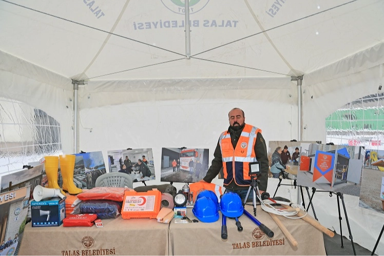 Kayseri Talas'ta deprem farkındalığı haberi