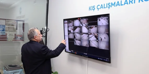 Kayseri Talas'ta kar teyakkuzu haberi