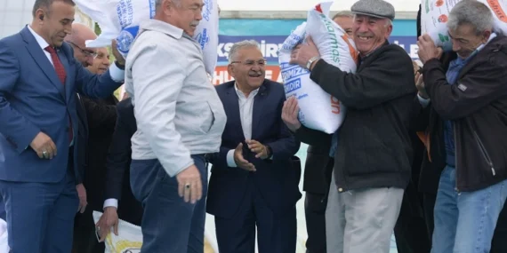 Kayseri'de üreticilere 'büyük' destek haberi