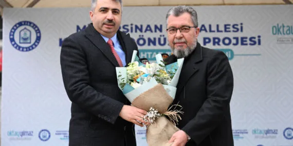 Kentsel dönüşümde Bursa’ya örnek teşkil ediyoruz haberi