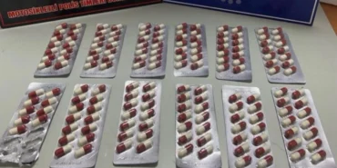 Keşan'da poşetten 163 adet sentetik ecza çıktı! haberi