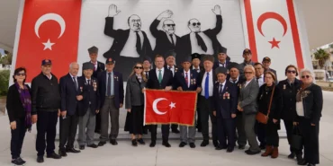 Kıbrıs Barış Harekatı’na katılan gaziler 51 yıl sonra Yavru Vatan’da! haberi