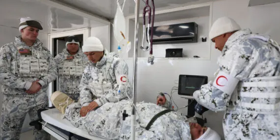 Kış Tatbikatı Kars'ta sürüyor haberi