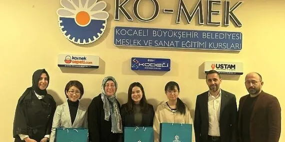 Kocaeli Büyükşehir’in adı, dünyaya yayılmaya devam ediyor  KO-MEK’e Japon ilgisi artıyor haberi