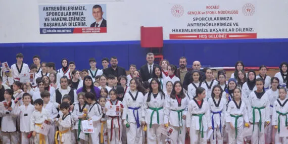 Kocaeli Gölcük'te sporcuların kuşak heyecanı haberi