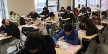 Kocaeli İzmit'te Kurum Kabul Sınavı yapıldı haberi