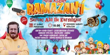 Kocaeli'de Gölcüklü çocuklar Ramazan ayını Sertaç Abi ile karşılayacak haberi