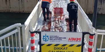 Kocaeli'de kar dindi, Büyükşehir’in çalışması bitmedi! haberi