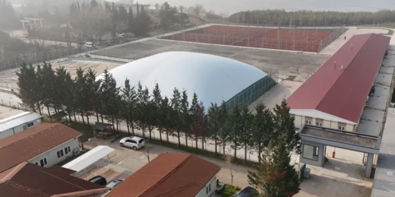 Kocaeli'de tenis tutkunları için eşsiz bir tesis haberi