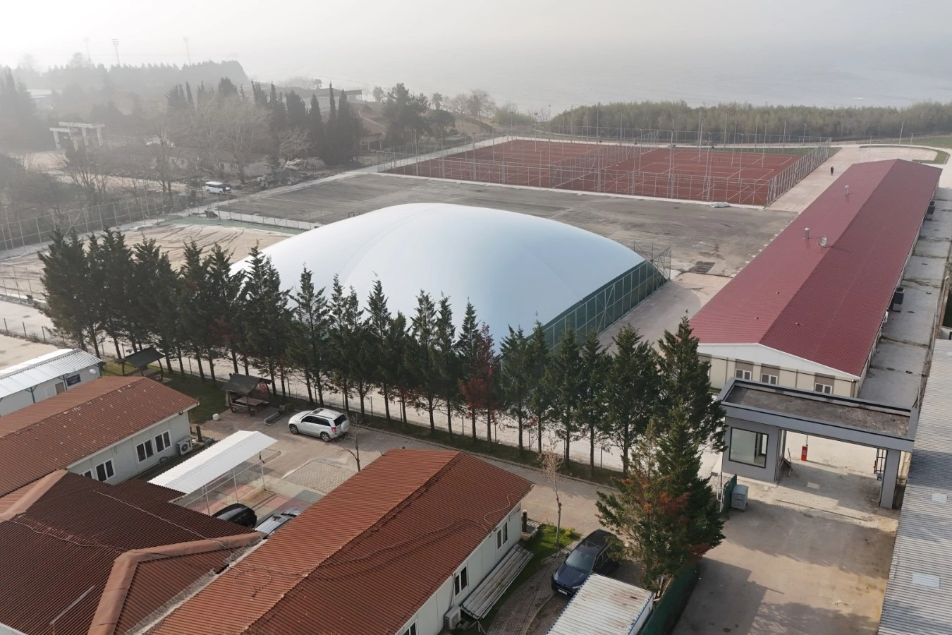 Kocaeli'de tenis tutkunları için eşsiz bir tesis haberi