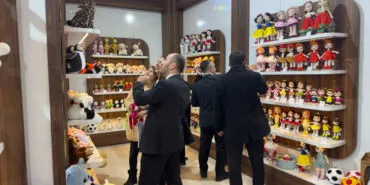 Konya KOMEK'in el emeği oyuncakları İstanbul'da ilgi gördü haberi