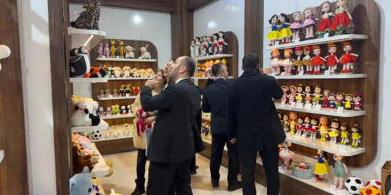 Konya KOMEK'in el emeği oyuncakları İstanbul'da ilgi gördü haberi