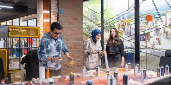 Konya Kapsül'de 'Yüksek Güç Roket' eğitimi haberi