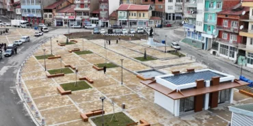 Konya'da meydan düzenlemesi tamamlandı haberi