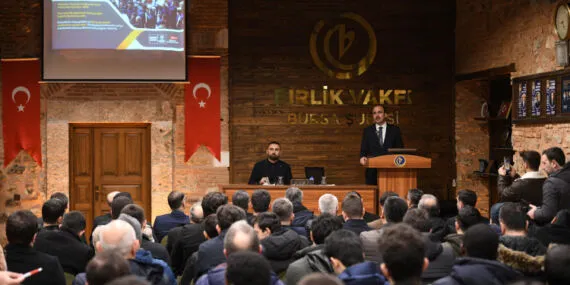 Konya'nın Hatay'daki örnek çalışmaları Bursa'dan anlatıldı haberi