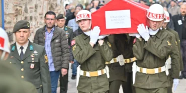 Kore Gazisi Özkan sonsuzluğa uğurlandı haberi