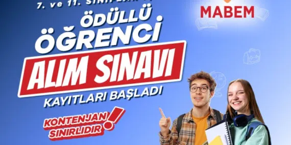 MABEM'den öğrencilere ödüllü sınav haberi