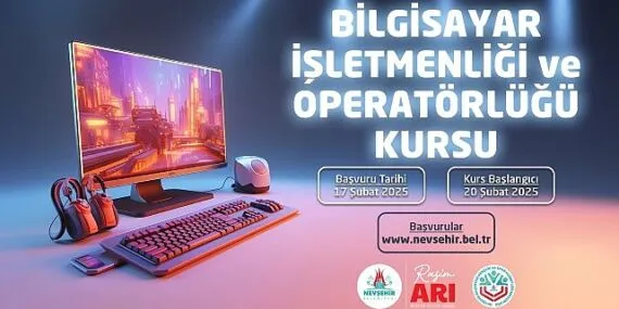 MEB Onaylı Bilgisayar İşletmenliği ve Operatörlüğü Kursu haberi